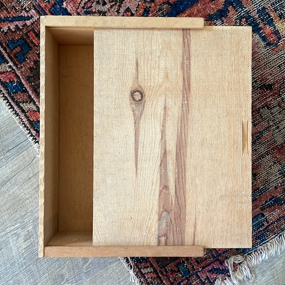 Vintage Other - •| wooden box